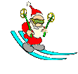 gifs animés de ski